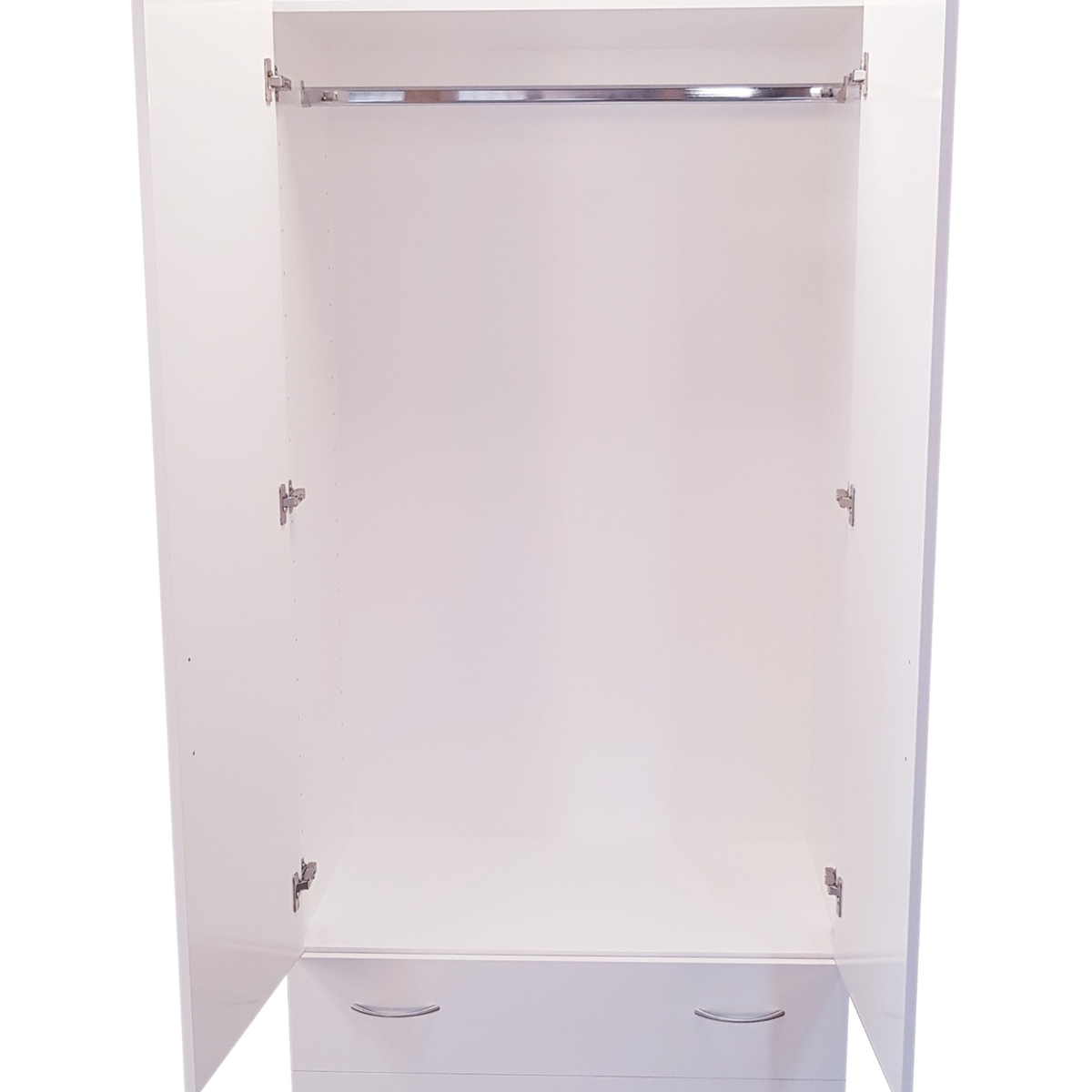 2 Door 2 Drawer Wardrobe 1950H x 900W x 500D